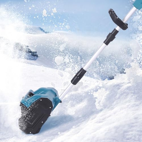 Picysa - Pala de nieve inalámbrica, 21 V, barredora de nieve eléctrica, poste extensible alimentado por batería para BL1820 BL1830 BL1840 BL1850 BL1860