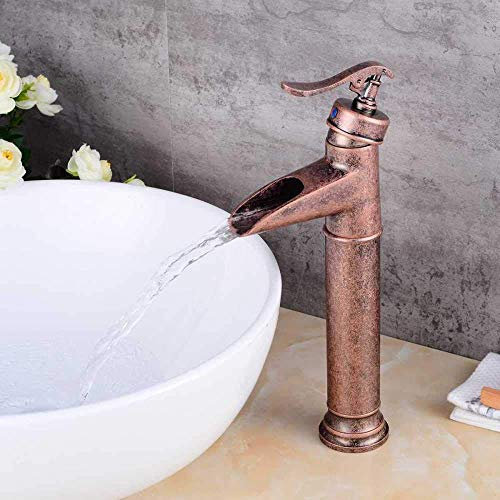 Badarmatur Antik Bronze Finish Messing Waschbecken Wasserhahn Einhand Wasserhähne Wassermischbatterie für Küche Badezimmer decorate