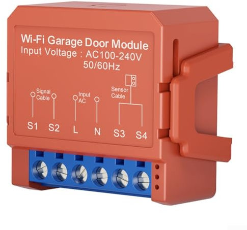 Controller per interruttore per porta del garage, per apriporta del garage intelligente Tuya, kit multifunzione WiFi per porta del garage e interruttore di controllo vocale