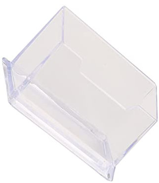 CAXUSD 8stücke Kartenständer Aus Acryl Für Visitenkarten Mit Großer Kapazität Vertikal Kippbar Für Büro Und Schreibtisch Transparent