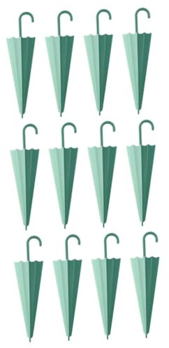 Healeved 12piezas Limpiador De Vidrio Diseño De Paraguas De Herramienta De Limpieza para Baño y Ventanas Eficaz para Eliminar El Vaho Suciedad