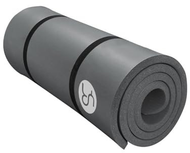 RYTMAT Yogamatte 2cm Extra Dick Fitness Matte 195×61cm NBR Gymnastikmatte Übungsmatte für Pilates Gym Workout Zuhause mit Tragetasche