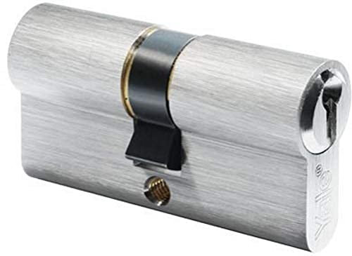 Yale 10-0672-2727-00-2201 - Cilindro doppio profilato, nichelato opaco