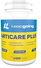 Keepgoing Articare Plus 120 Cápsulas |Triatlón Ciclismo Running Trail |