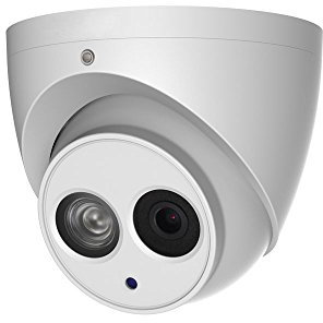 Dahua Professional 4 Megapixel Domo Camera IP POE 2.8mm Fixed Lens Infrared Lighting and Microphone
