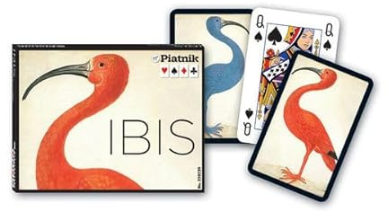 Piatnik - Kartenspiel Ibis 2382, 58x89 mm