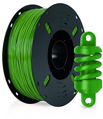 VOXELAB TPU Filament 1.75mm, Hochwertiges 3D Drucker Filament TPU, Gute Haftung für 3D Druck, Vakuumverpackung, Ordentliche Spule, Präzise Maßgenauigkeit +/- 0.02 mm, 1kg (2.2lbs) Grün