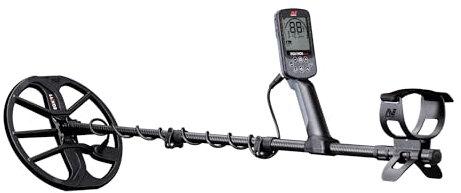 MINELAB Equinox 900 Multi-Frequency Collapsible Metal Detector for Adults with EQX 11 & 6” Waterproof Double-D Coils (Option for 6 Single Frequencies, 4 Detect Modes, Wireless Headphones Included)