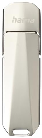 Hama Uni-C Deluxe USB Stick, USB-C 3.1, 128GB, 100MB/s, silver