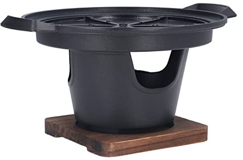 Mini Griglia a Carbone Fornello a Carbone in Argilla Ceramica Fornello Per Barbecue Portatile Griglia Giapponese Griglia Yakitori Griglia Per Barbecue da Tavolo Per Pentole Calde Campeggio All'aperto