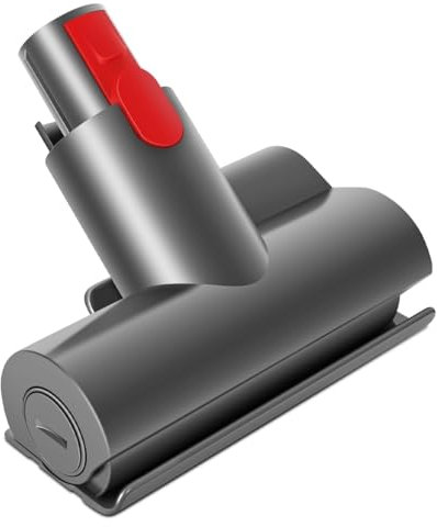 SpeHiate Mini Turbine Buse pour Dyson V7 V8 V10 V11 V15, Tête de Mini Brosse Motorisée de Remplacement pour Enlever Poils et Squames d'animaux sur le Tissu