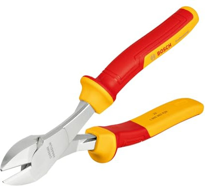 Bosch Professional Taglierina laterale diagonale VDE ad alta leva, 200 mm