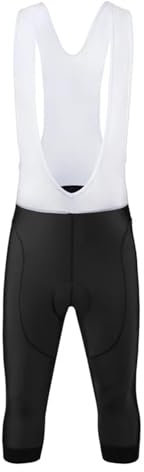 CYMKYQ Fahrradhose,Fahrradhose Herren Schwarze Herren-Radsport-Trägerhose, Sommer, 19D-Gel-Pad, MTB-Fahrradhose, 3/4-Hose, Shorts im Freien, große MTB-Fahrradhose(Black H Shorts,XXL)