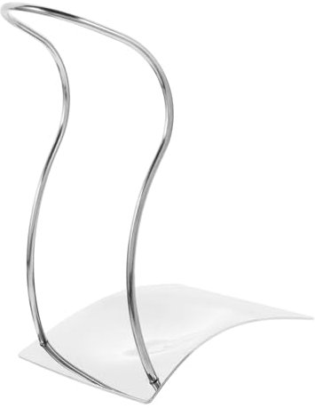 Cabilock Porta Cucchiaio Acciaio Inossidabile Elegante Poggia Utensili Multifunzionale Per Cucina Supporto Stabile Per Mestoli e Cucchiai Design Unico e Accessibile Accessorio Da Tavola