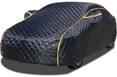 Autoabdeckung Anti-Hagel für BMW 2 Series 218d 218i 220d 220i, Hagelschutzplane Auto Abdeckplane Staubdicht Wasserdicht, Verdickte Autoabdeckung mit Reflexstreifen Anpassbar(Color:02,Size:218d)