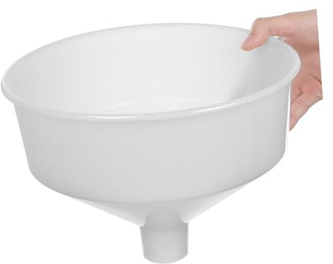 Gadpiparty Embudo De Plástico Multiusos De Gran Para Envasado De Aceite y Dispensación De Bebidas Cocina y Hogar Borde Redondeado Para Fácil Limpieza