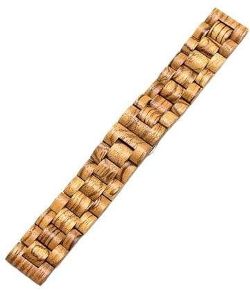 Träarmband 20 mm 22 mm Träarmband Man Kvinnor Snabbkopplingsarmband(Color D,22mm)