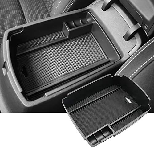 CDEFG Kompatibel mit Kia Sportage QL 2016-2020 Mittelkonsole Aufbewahrungsbox Handschuhfach Armlehne Multifunktionaler Aufbewahrung Auto Center Console Organizer Tray Mit Antirutschmatten Zubehör