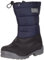 CMP Unisex Kinder Kids Sneewy Snowboots Walking Shoe, Black Blue, 32 EU