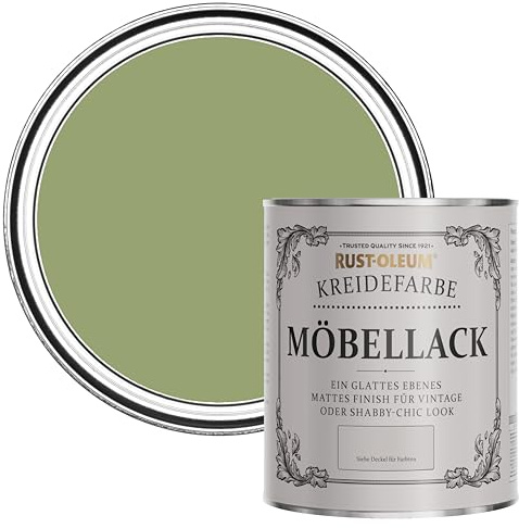 Rust-Oleum Green Upcycled Furniture Paint in Chalky Finish - Familiar Ground 750ml