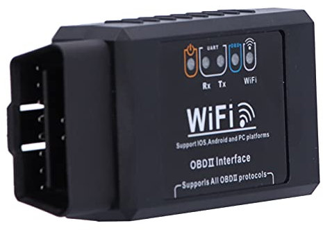 Lecteur de Obd2, Mpg Meter Communication haute vitesse Wifi Obd2 Scanner Dtc Lecture et effacement pour diagnostic de véhicules pour Wifi Obd Auto Checker