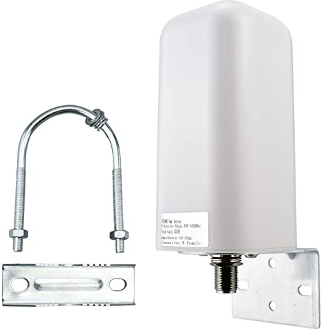 YOTENKO 4G LTE 5G Antenna High Gain 10 dBi Omni-Directional Outdoor Antenna with N Female Connector Pole/Wall Mount for Verizon, AT&T, T-Mobile