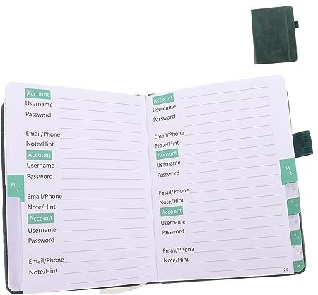 Operitacx Mini-adressbuch Tragbarer Kontakt Organizer Für Adressen Telefonnummern Adressen Zuhause Büro Klein