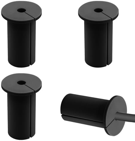 4 pezzi Passacavo a parete Passacavo passacavo, Passacavo in silicone Fori Passacavo passante a parete, Passacavo a parete per cavi Casa Industria Mobili Filo Compatibile con accessori Starlink