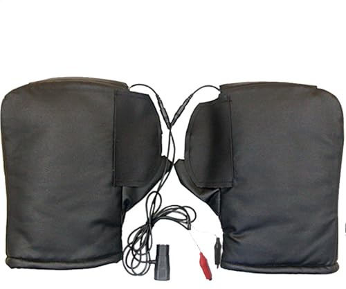 Manopole per manubrio moto riscaldate, guanti da ciclismo elettrici per l'inverno. Maniglie per moto riscaldate elettricamente per uomini e donne. Rimani caldo, antivento e acqua durante la guida di