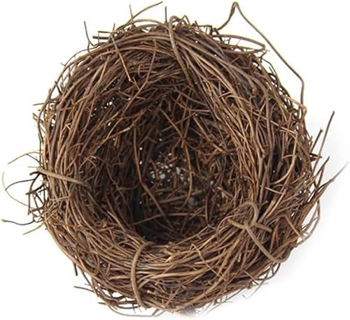Ostern Vogelnest Anti-Kratzer Dekorative Ei Dekoration Prop Kompatibel mit Kunsthandwerk, Künstliche Blumen und Pflanzen