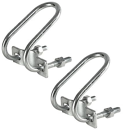 Toyvian 2pièces Pince De Parasol Réglable Support pour Parasol De Stand Ou Restaurant Pince pour Parapluie Drapeaux Et