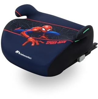 Bebeconfort Marvel Manga i-Fix Car Booster Seat ISOFIX, Spider-Man Car Seat for 6-12 Years Boys and Girls, 22-36 kg, 128-150 cm, Portable, Comfortable, Compact, Lightweight, Authentic Spiderman