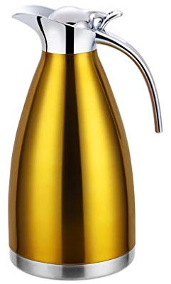 QUEAWOQ Bouilloire électrique isolée/sûre et étanche/Cachet Thermique à Double paroi en Acier Inoxydable, théière, cafetière (Couleur : Rose, Taille : 1,5 L) Octopus Feet