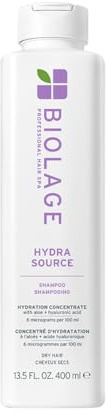 Biolage Hydra Source Shampoo, Nourishing and Moisture Boosting, For Dry Hair, Enriched With Hyaluronic Acid, 400ml