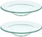 DICIMI Heat-Resistant Glass Dishes for Wax Melters & Oil Burners – 2-Pack Replacement Set (10x10x3cm), Compatible with Electric Wax Melters, Scented Oil Lamps & Fuel Burners – Durable, Universal Fit