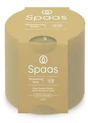 Spaas - Candela profumata Glow, 35 ore - Shimmering Smile
