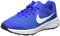 NIKE Revolution 6, Zapatillas de Gimnasia Unisex niños, Game Royal White Black, 36.5 EU
