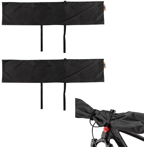 HOUSON 2PCS Ebike Handlebar Covers, Handlebar Protection Cover for E-Bike Handlebar Transport Protection