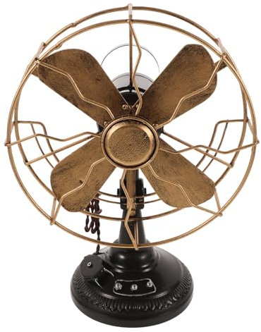 Cabilock Ventilatore Vintage in Ferro Retrò Scultura Per Decorazione Della Casa Decorazione Per Bar