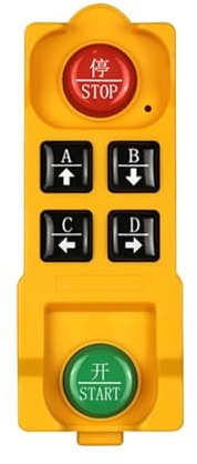 Remote Control Crane Industrial Wireless Remote Controller 433.92 Hoist Crane Control 2/4 Buttons Radio Waterproof(4 Buttons)