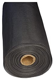 Fliegengitter Gewebe Gaze Meterware 120cmx 100cm schwarz oder grau Insektenschutz-Fliegengitter (120cm x 500cm, schwarz)