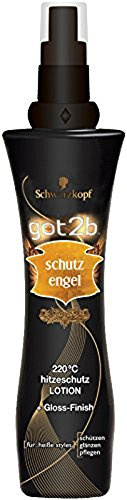 Schwarzkopf Got2b Schutzengel 220°C Hitzeschutz Lotion, 3er Pack (3 x 200 ml)