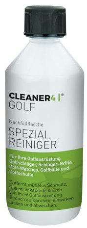 CLEANER4 | Golf Nachfüllflasche-Set+++500ml Sprühflache+++Sprühkopf+++Mikrofasertuch 40 x 40 cm