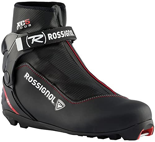 Rossignol XC-5 - Scarponi da sci di fondo per uomo - Scarponi da sci da neve - Nero