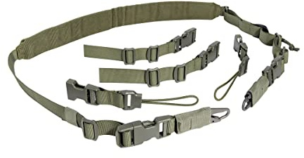 Tasmanian Tiger TT Multipurpose Sling MKII - gepolsterter Trage-Riemen mit Steck-Schließe und variablen Enden für Kamera, Taktische Ausrüstung oder als Waffen-Gurt