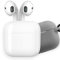 APM Bluetooth Kopfhörer ohne Kabel, Ladecase, Drahtloser Kopfhörer, Stereo-Sound, Bluetooth Ohrhörer, Silikonhülle, Bluetooth Headset, Kompatibel mit PC, Smartphone, Tablet, Weiß, 600330