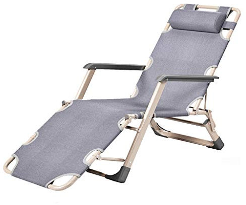 Zero Gravity Lounge Chair, klappbarer Zero Gravity Chair, bequemer und atmungsaktiver Garten-Liegestuhl für Strand, Terrasse, Garten, Outdoor-Camping (Rot, Grau, Blau)