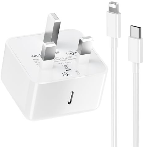 for Iphone Charger - 20W USB C Charger Fast Charge with 2M Cable,Wall Plug Super Fast Chargers Compatible with IPhone 14/14 Plus/14 Pro/14 Pro Max/13 12 11 X XR XS SE/i Pad