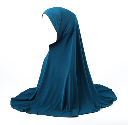 Kellegour Hijab para Mujer Musulmana,Mujeres Bufandas Islámicas,Hijab Listo para Usar para Mujer,Mujeres Hijab Musulmán para Cabeza,Bufandas,Azul Oscuro