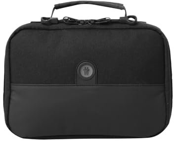 TOTTO - Bolsa Térmica Porta Alimentos 2 L, Modelo Fit, 22 x 16 x 7 cm, Bolsa Comida Trabajo, Mantiene la Temperatura hasta 5 h, Apertura 180º, Asa de Mano, Fácil de Limpiar, Color Negro